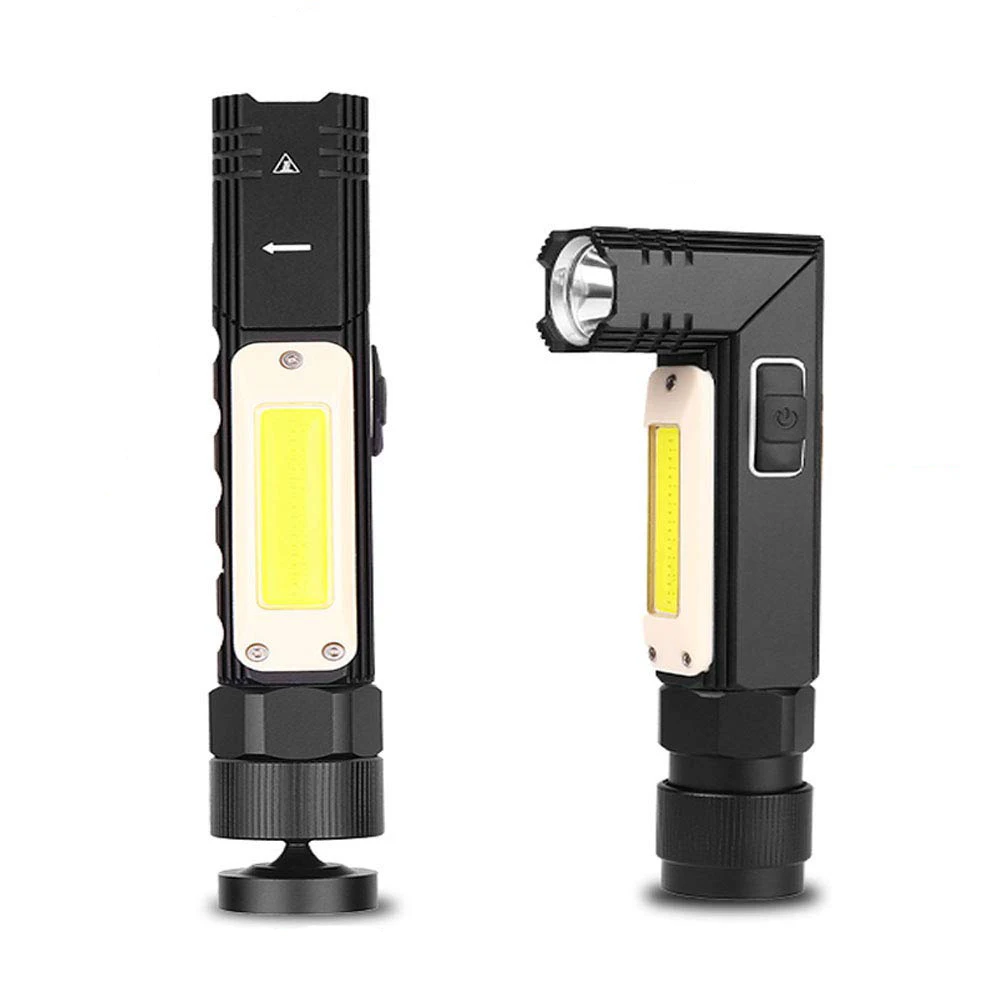 Multifunction Tactical Usb Rechargeable Torch Flashlight Waterproof