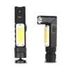 Multifunction Tactical USB Rechargeable Torch Flashlight Waterproof Headlamp Handheld Magnetic Clip 3W XPG COB Led Work Light