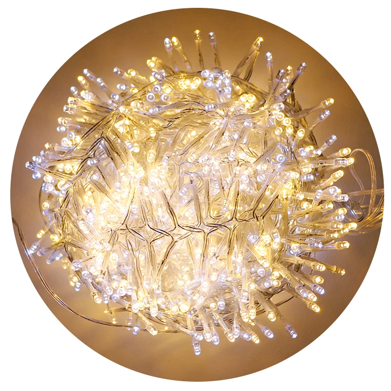 100led 10m CE Waterproof Christmas Fairy String Light Warm White and White