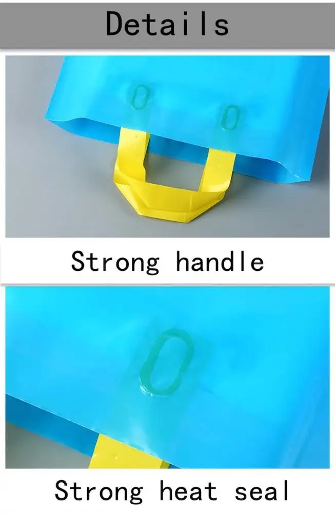 
Custom printed biodegradable plastic shopping bag with printing logo 