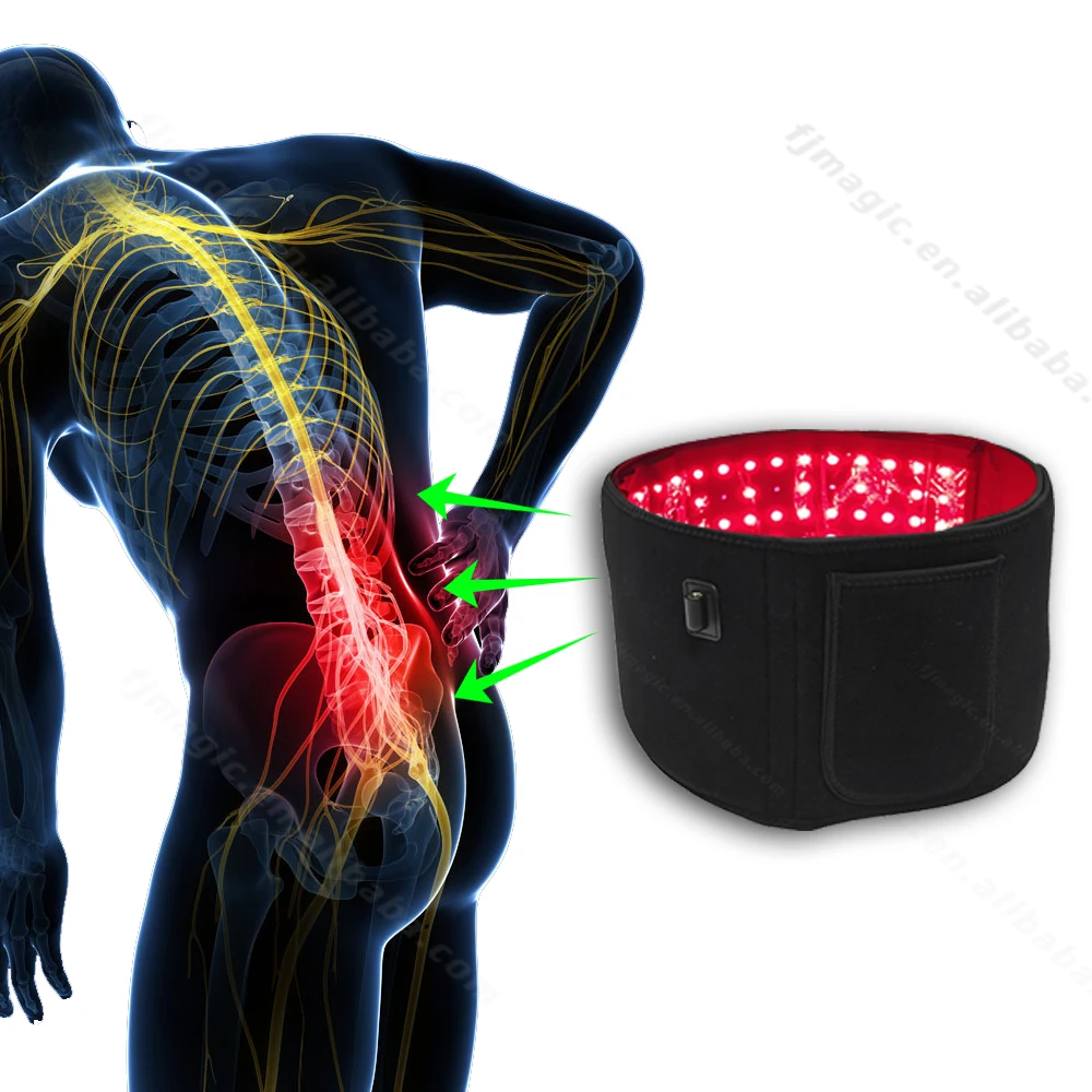 

The latest factory direct price Pain Relief Weight Loss Infrared Red Led Light Therapy Wrap Belt, Black