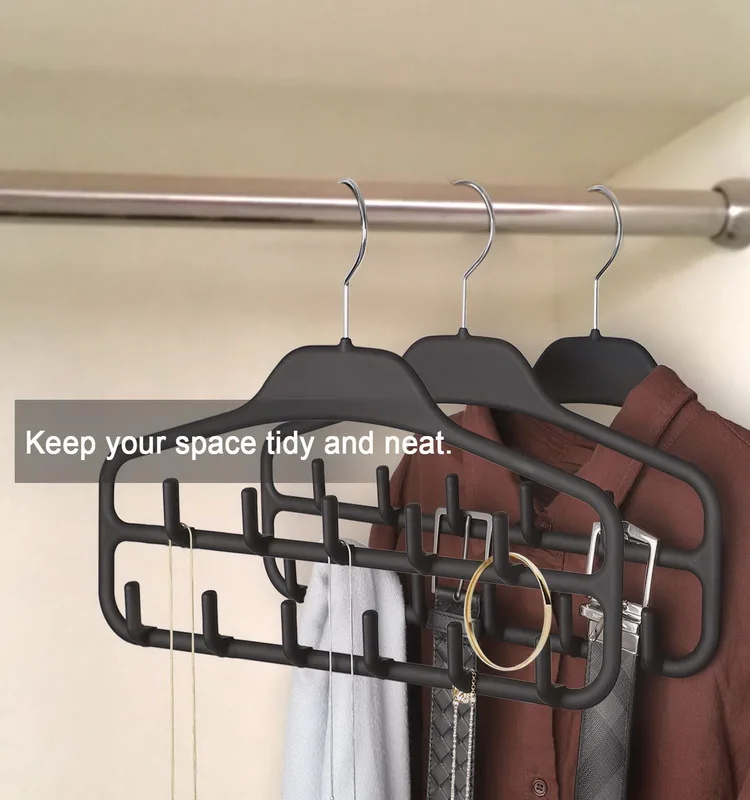 360 Degree Rotating Hanging Closet Organizer Tie Rack Buy Tie Rack