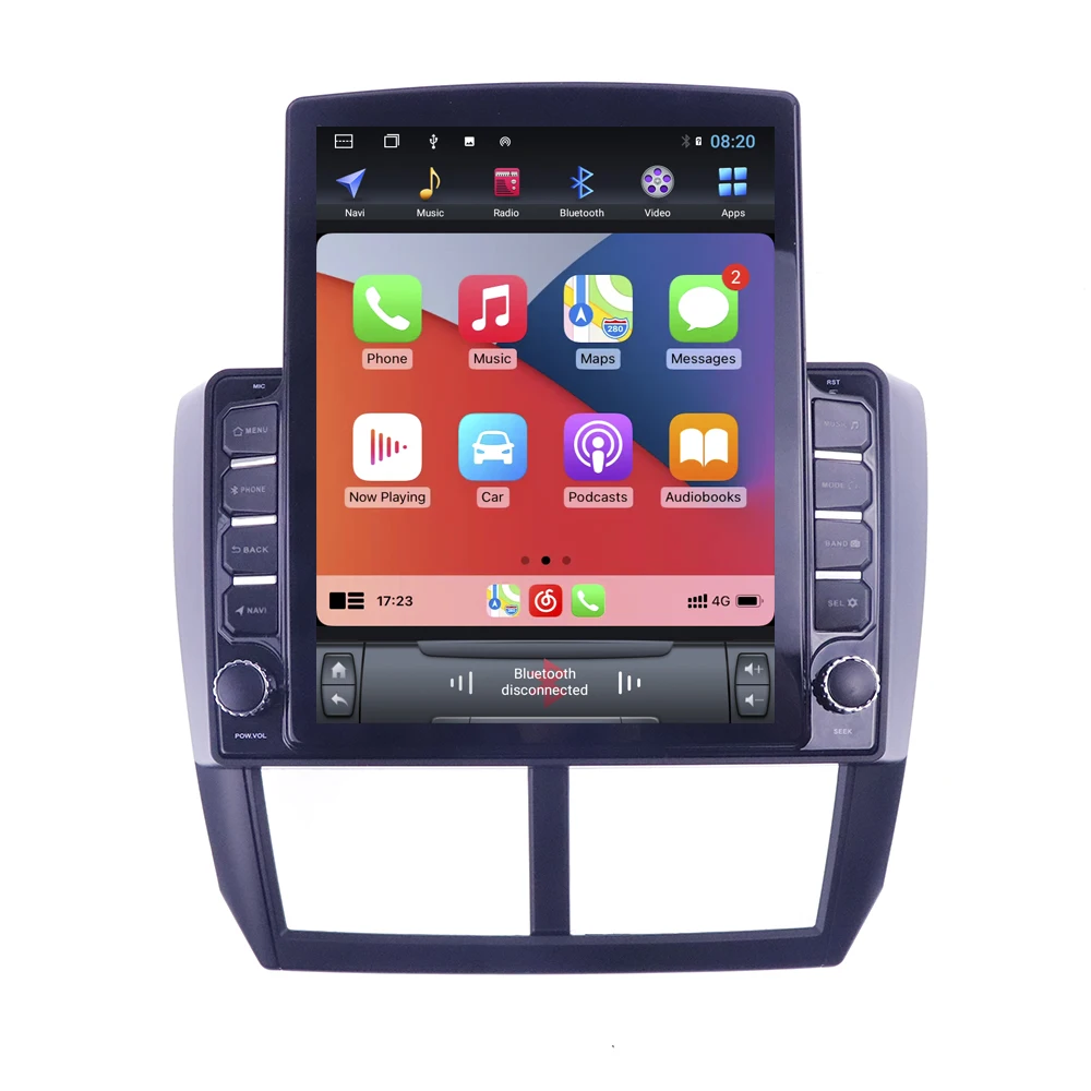 

For Subaru Forester 2008-2013 Tesla Screen Android 10 GPS Car Multimedia Player Headunit Audio Radio Navigation Wireless Carplay