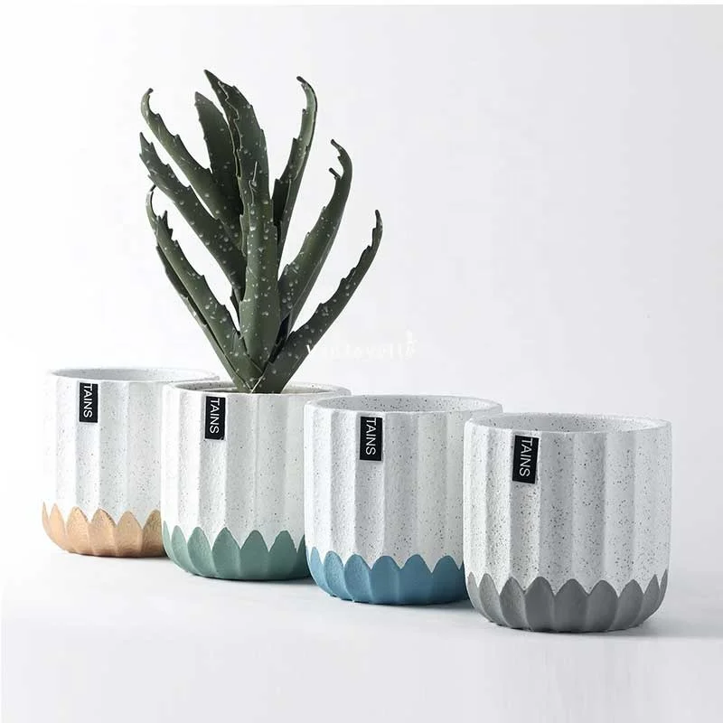 

5" Pot Plant Pots with Drainage Holes Planters for Indoor Plants Plants for Very Small Pots Planter with Drainage without Saucer, Optional