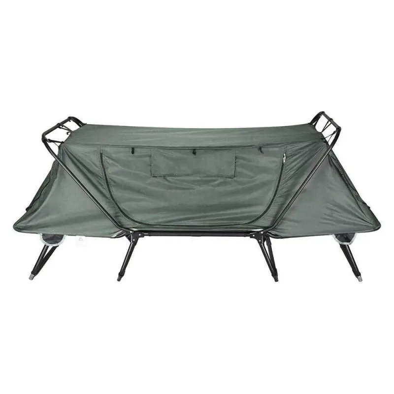 

1-2 person Folding Tent Cot Waterproof Oxford Portable Sleeping Bed Outdoor Camping Hiking Tent, Customized color