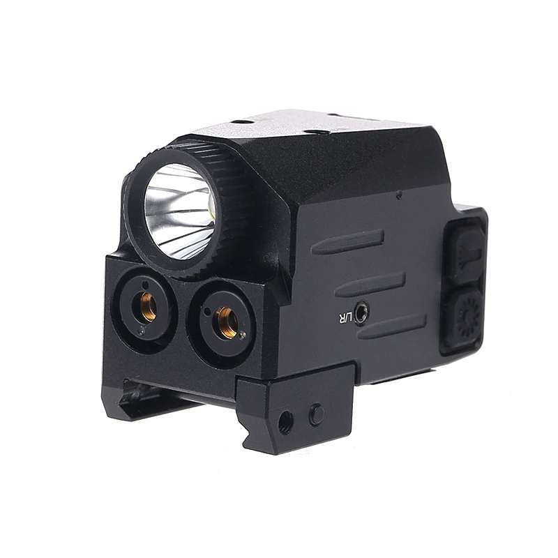 

Tactical Hunting Glock Pistol Weapon Light with Red Dot Laser Sight Gun Flashlight Combo for 20mm Picatinny Rail