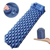 

Hand pump Inflatable sleeping pad camping mat air mattress with pillow