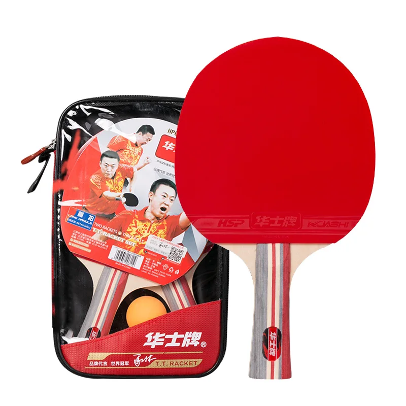 

Wholesale factory price good quality professional table tennis racket bats outdoor ping pong racket paddle case, Red+black