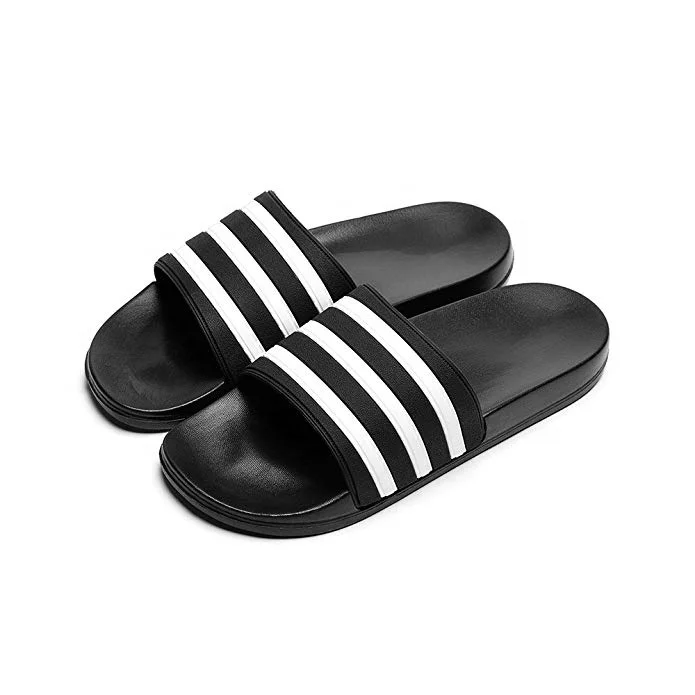 

2022 New Latest Custom Design Home pvc slide Indoor Summer House Beach Sandals Shoes Lady Cheap Women Slides men Slipper, Customized arabic men sandals
