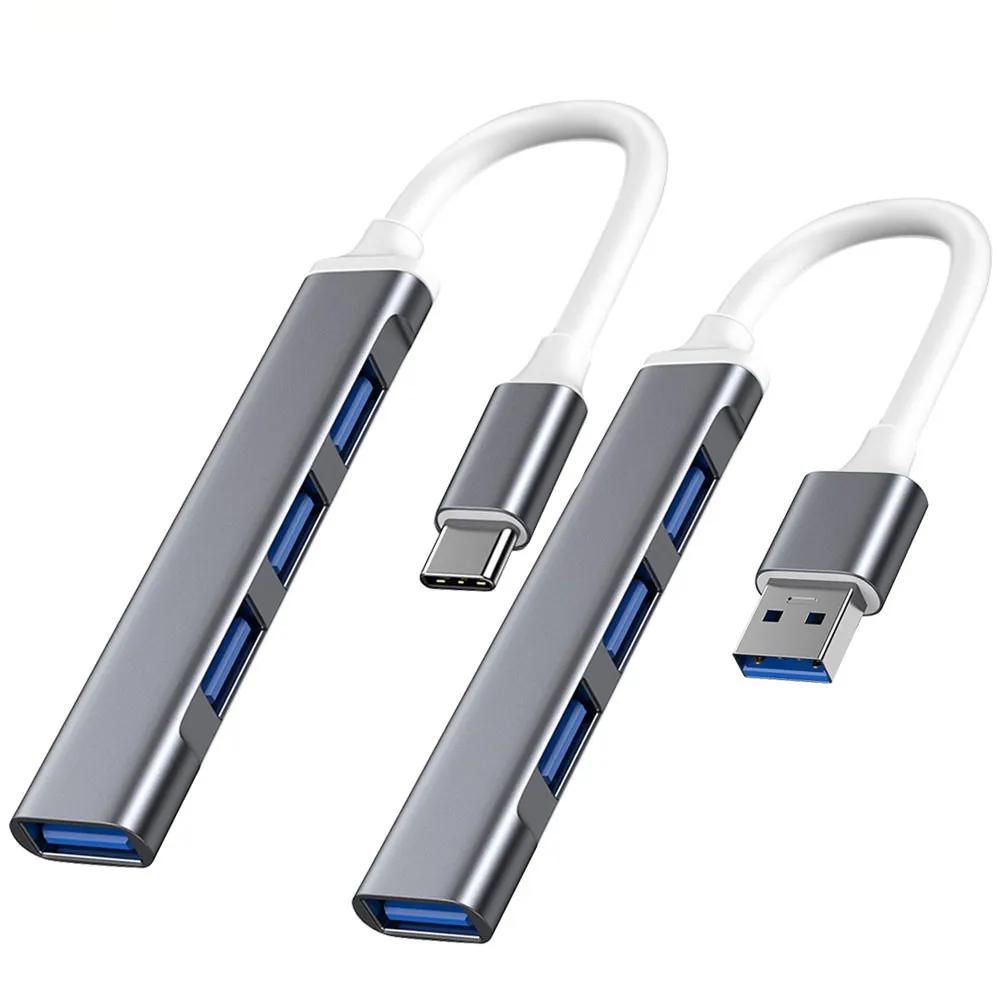 

XTW USB C HUB 3.0 2.0 Type C 3.1 Multi 4 Port Splitter For Lenovo Xiaomi Macbook Pro Air Pc Computer Notebook Laptops