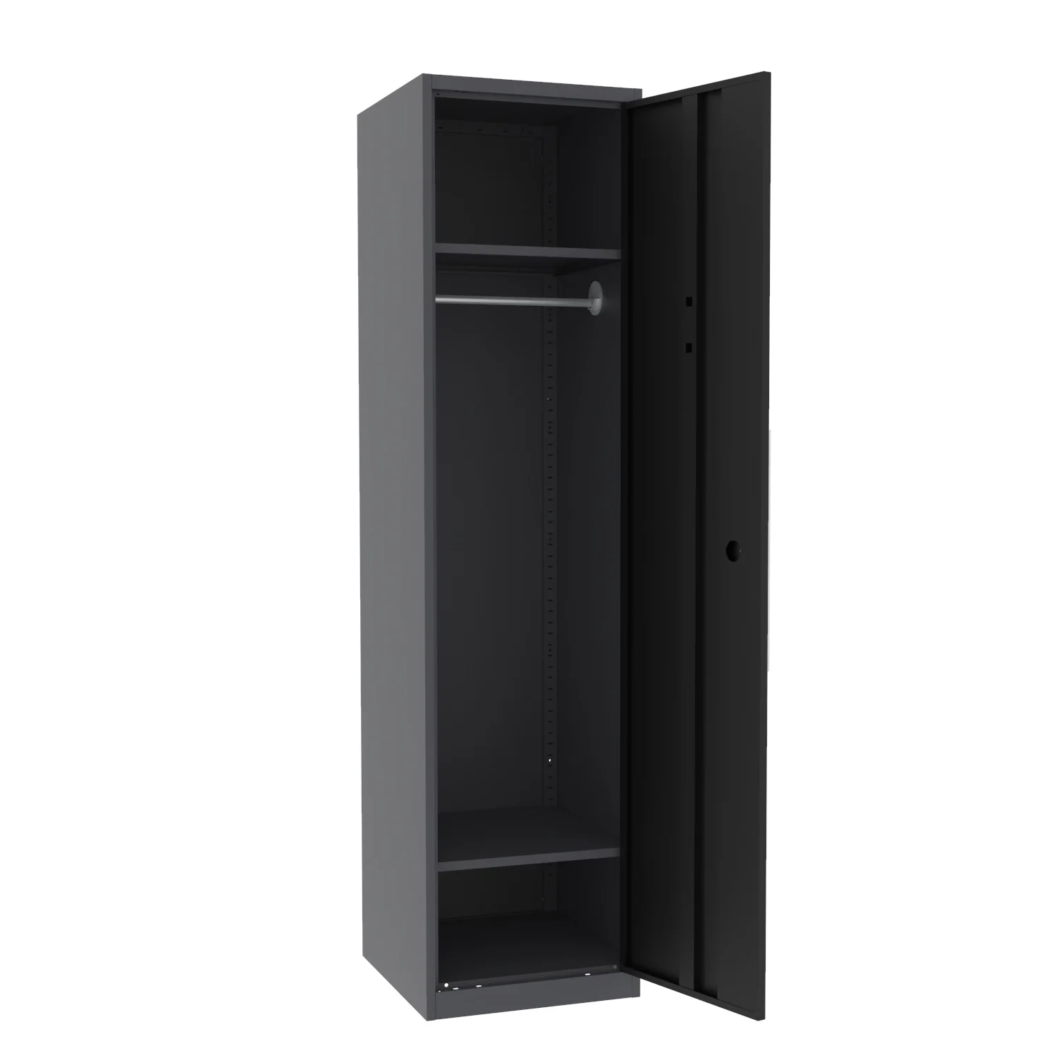 

JZD factory Easy Assemble Multipurpose garage storage One Door metal cabinet workshop metal lockers