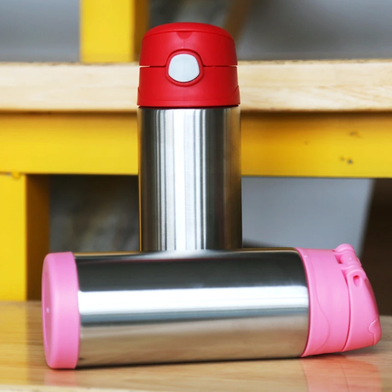 350ml Food Grade Kids Baby Feeding Stainless Steel Double Walled Vacuum Insulated Flask Thermos