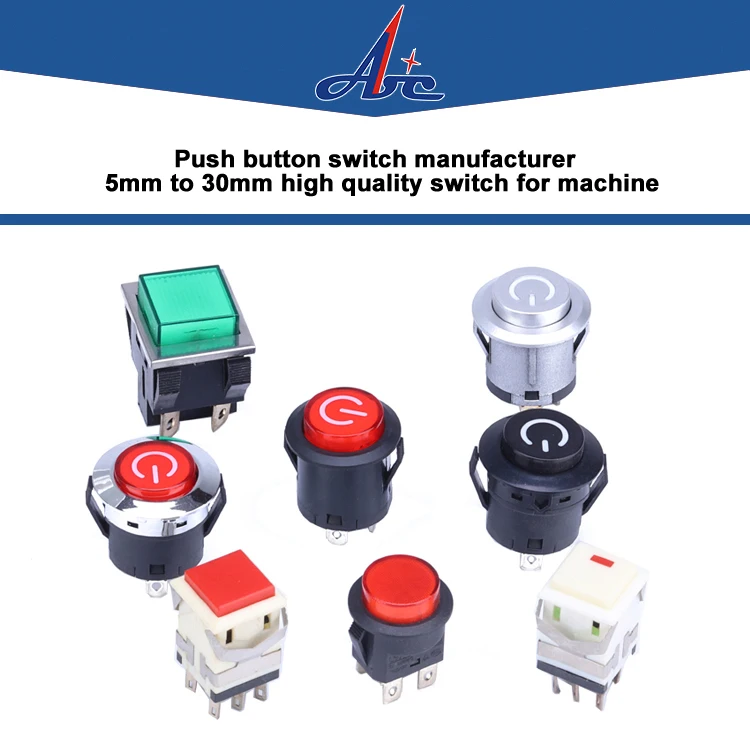 Red GTIWUNG 20Pcs 1A 250V AC 2Pins SPST Momentary Mini Push Button Switch Normal Open 7mm Prewired Push Button Switch Pushbutton Switches with Pre-soldered Wires for Model Railway Hobby