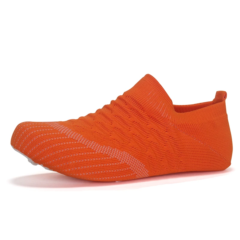 

Cheap price classic design Knitting Polyester Running sock vamp mesh breathable soft casual sneakers upper Sport Shoes Upper, Orange or by your customized