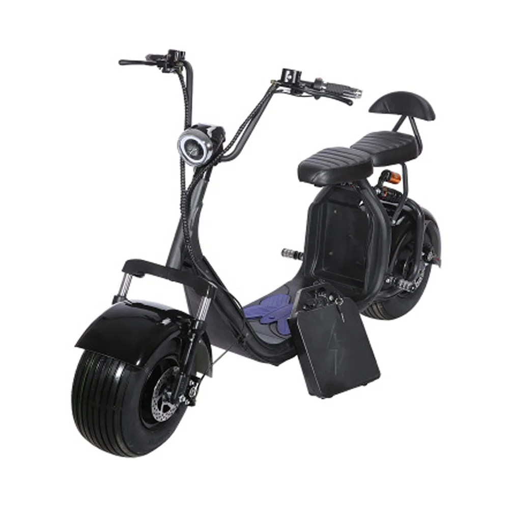 

SoverSky Fat Tire Electric Bicycle 1500w Motorcycle Lithium Battery Citycoco Scooter 2 seat Ebike US warehouse SL01