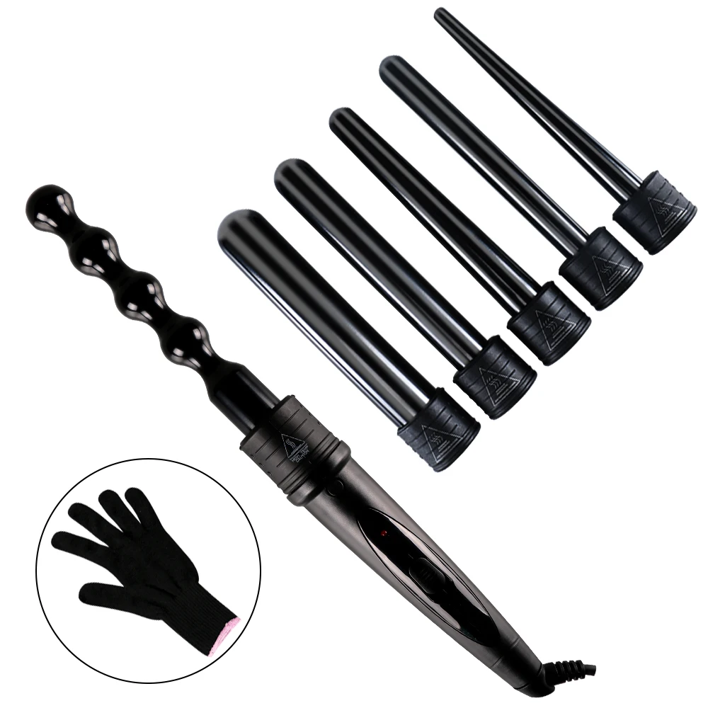 

Different types of hair curlers 6 in 1 hair curler Electric hair curler Curling iron