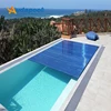 3.5inch LCD display & remote control Easy to use electric swimming pool cover motor UV stable Material electric pool cover