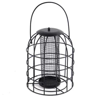 

Backyard Metal Nut Squirrel Guard Proof hanging wild bird feeder