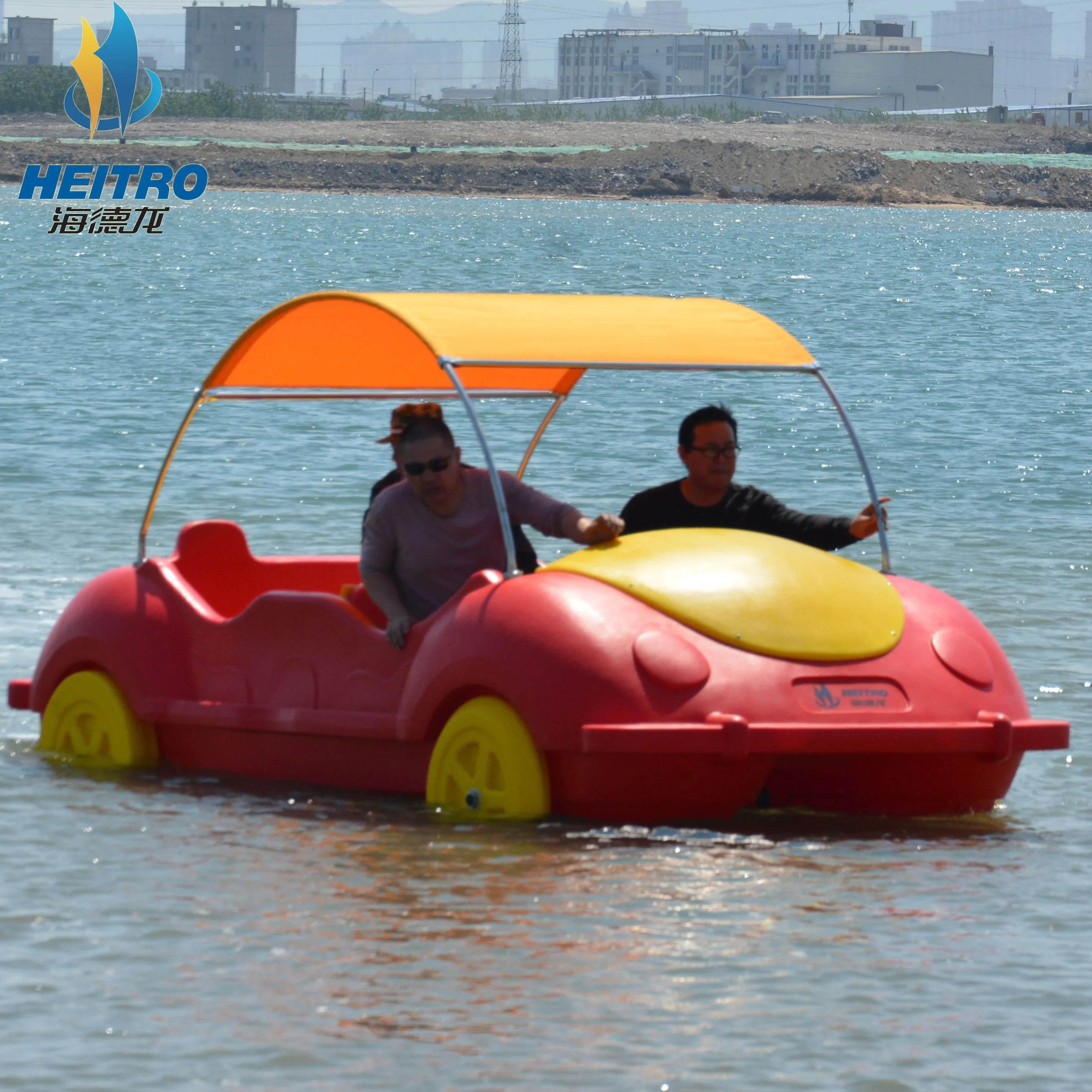 

electric leisure boat water amusement pedal boat for water park