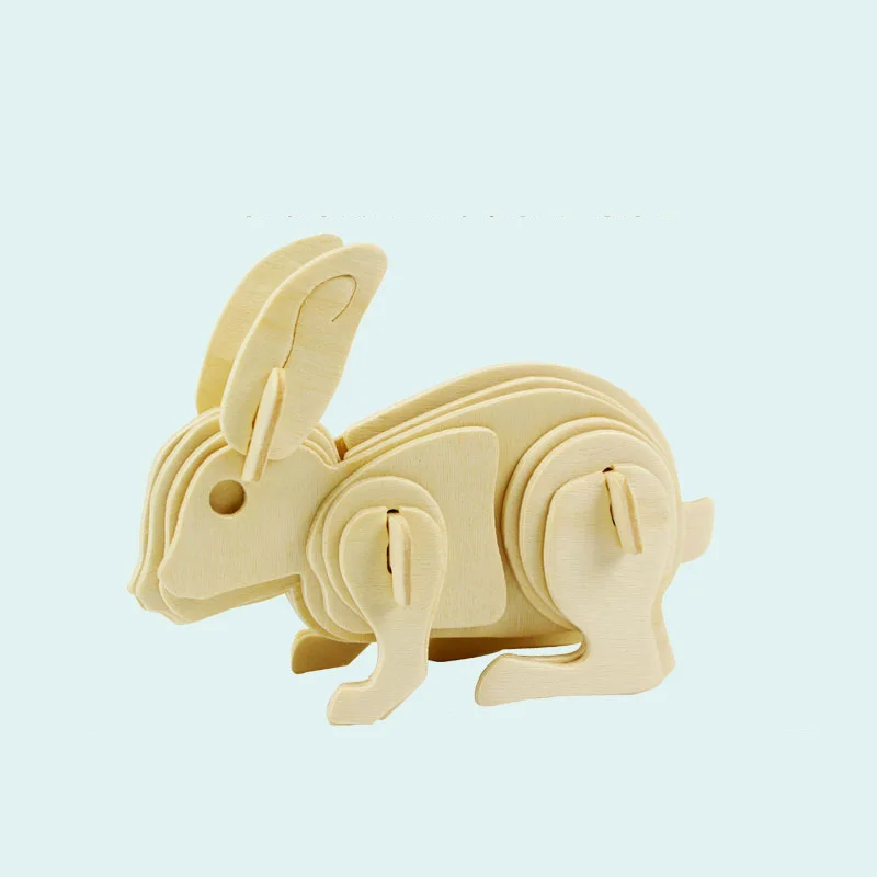 Wooden 3D puzzle