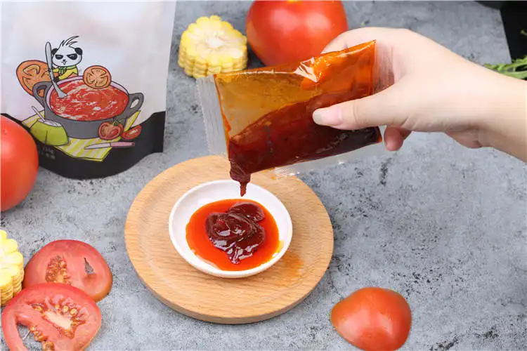 
Delicious Chongqing Hotpot Tomato Flavor Soup Base Seasoning Condiment 60g 