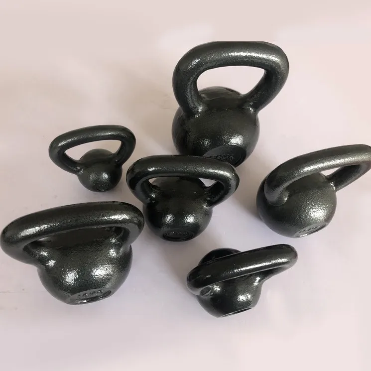 
Multi color customization of cast iron kettlebells for small home gym fitness equipment 