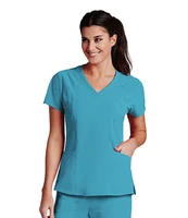 

Hot sale cheap nurse uniform and medical uniforms reina scrubs set