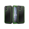 Acrylic TPU Bumper Phone Case Support Wireless Charging Transparent Clear Phone Case With Color Frame for IPhone X 11 11 Pro MAX