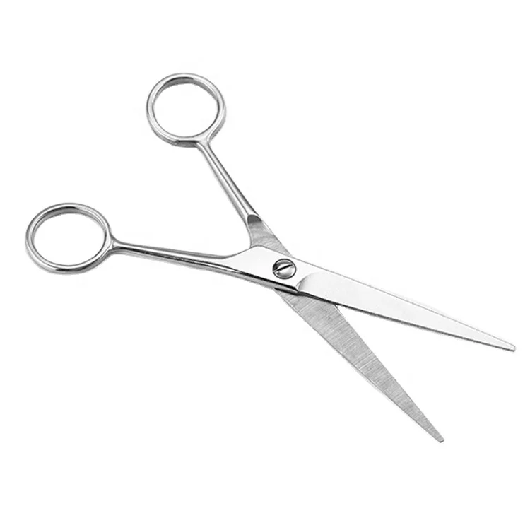 

5.5 inch hair scissor cutting thinning professional hairstylist design scissors hairdressing salon shears for barber, Silver