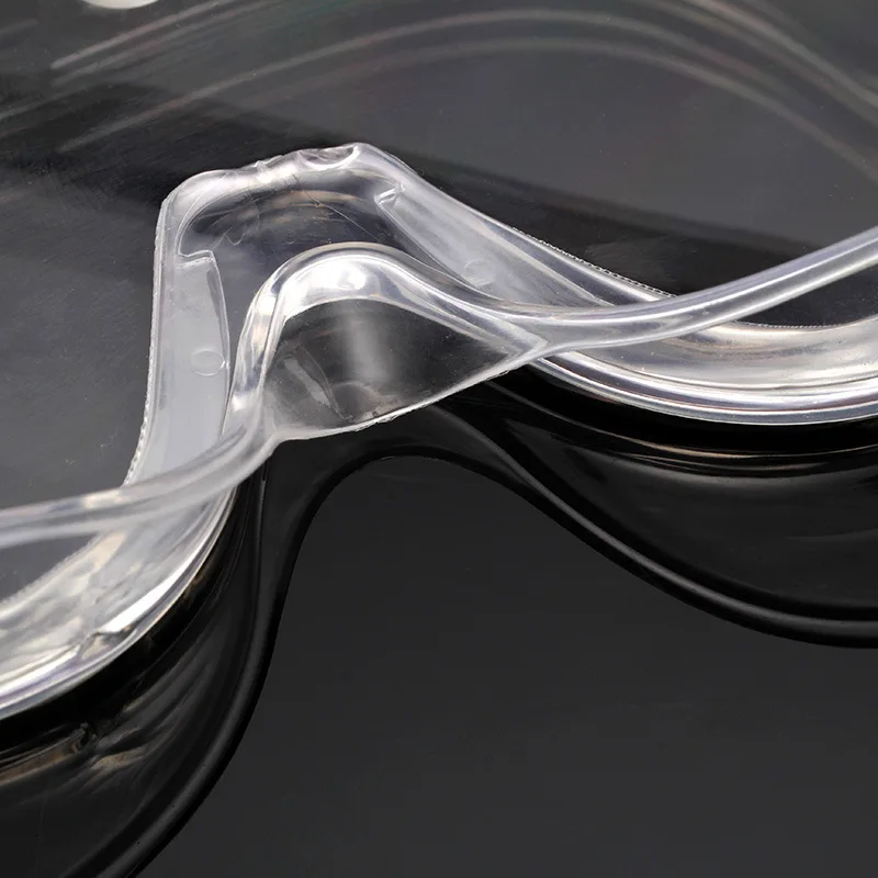 
Splash Resistant Lens Breathable Valves Anti-Fog Safety Glasses, Over-Glasses with Soft Nose Piece 