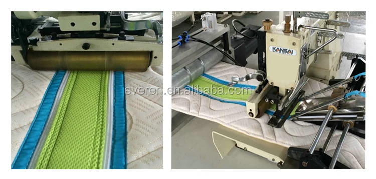 Mattress Decorative Border Zipper Sewing Machine