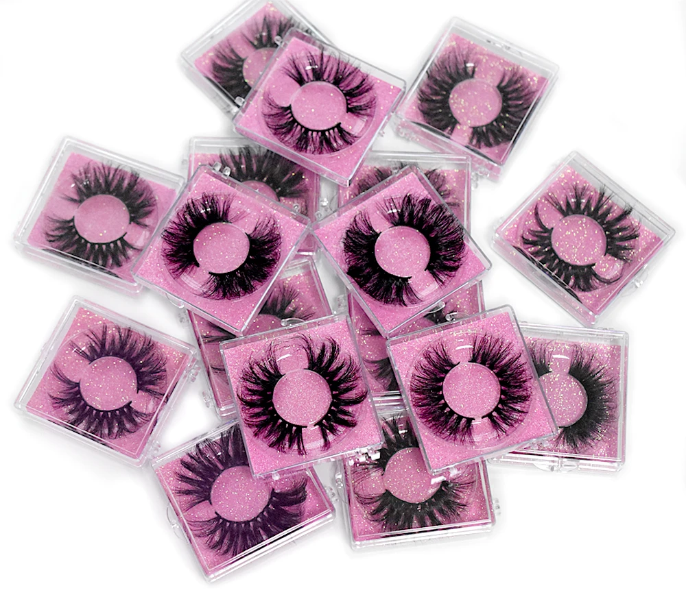 

New Arrival 3D super fluffy mink eyelashes wholesale mink eyelashes vendor with butterfly case eyelash