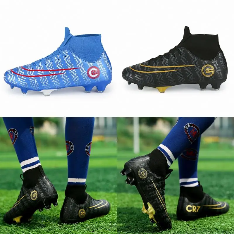 

Importar Football Boots Walked Transpirables Travel Ankel Football Boots Indoor Football Shoes