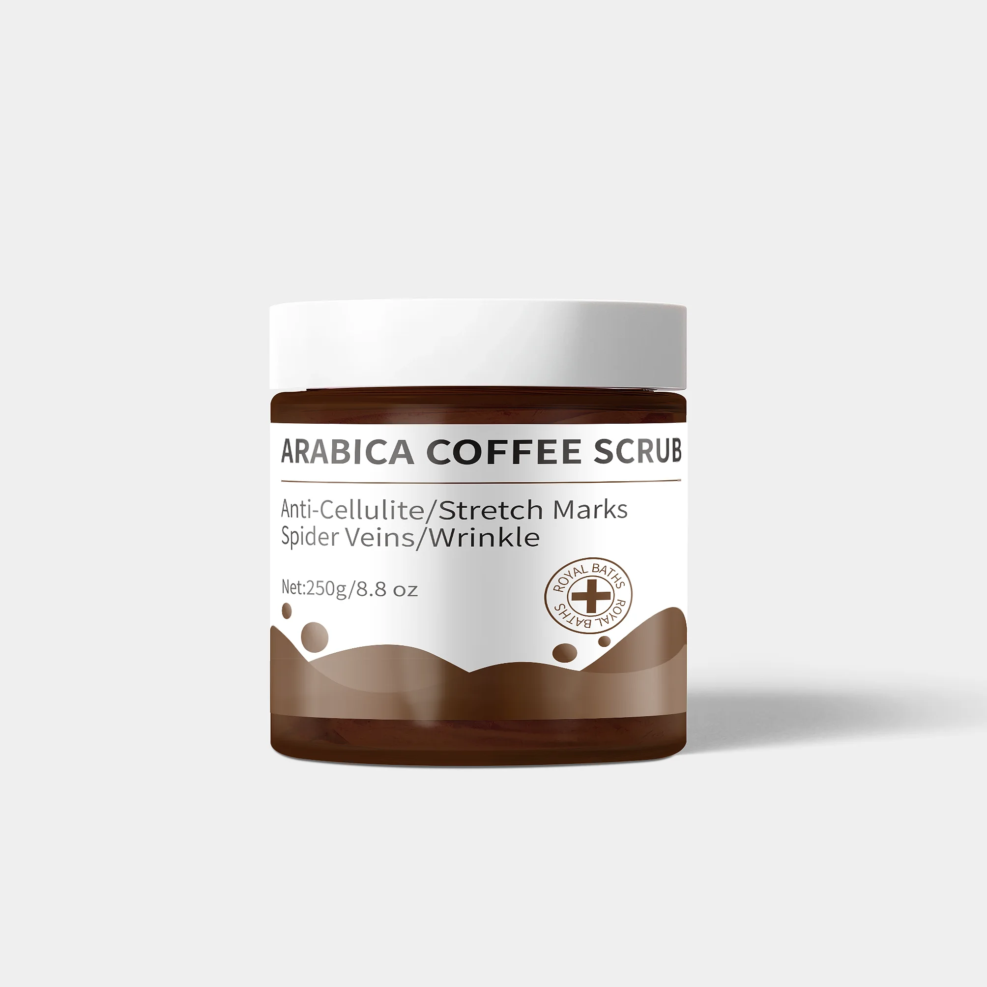 

Scrubs Manufacturers Private Label Face Clean Anti Cellulite Exfoliator Organic Arabic Black Coffee Extract Body Scrub
