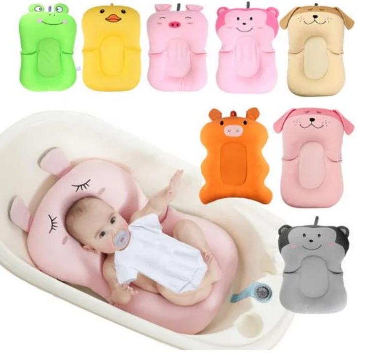 

baby bath Shower Portable Air Cushion Bed Pad Non-Slip Bathtub Mat safety baby seats Security Baby Bath Seat