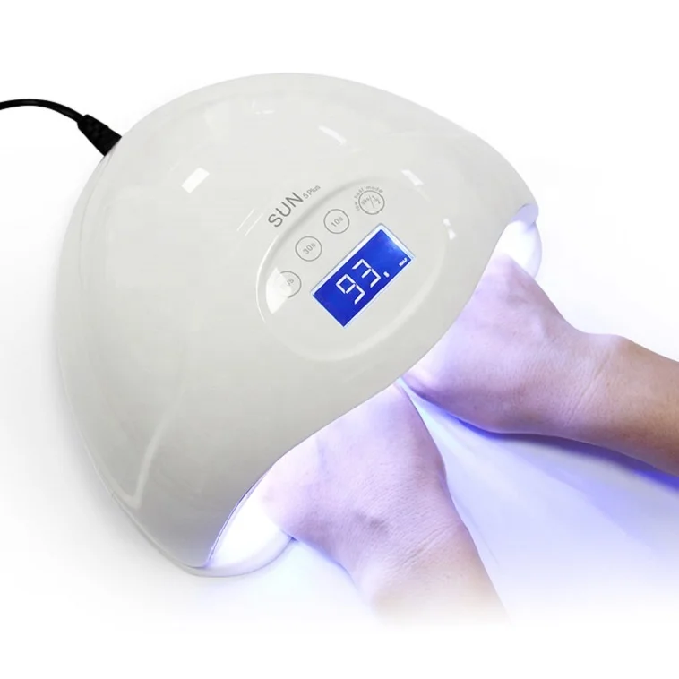 

High Light Sun 5 plus Powerful sun uvled dryer Nails Gel Polish fast Drying Nail Curing Light Touch sensitive UV LED Nail Lamp, According to options