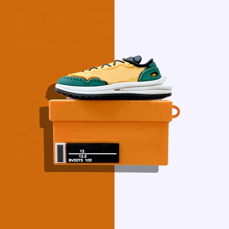 

3D basketball shoes sneaker silicone headphone pro case for airpods 1/2/3/ pro 2021