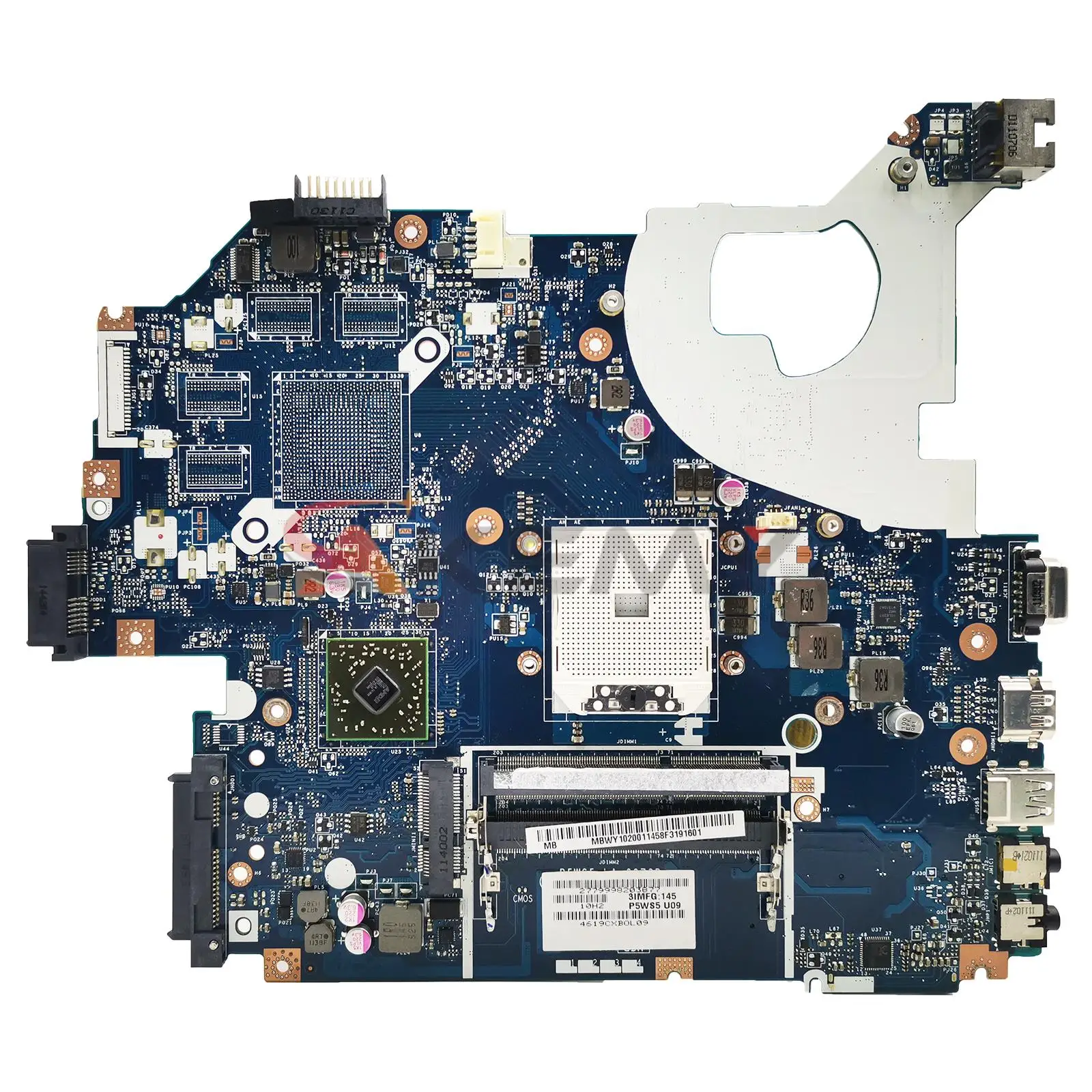 

For Acer Aspire Gateway NV55 NV55S NV55S02U Laptop Motherboard Mainboard P5WS5 LA-6973P 100% Tested OK