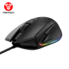 Fantech New 8D High-end Gaming Mouse Pixart3389 sensor with 16000dpi for professional Computer Gamers RGB Lighting Fire Key