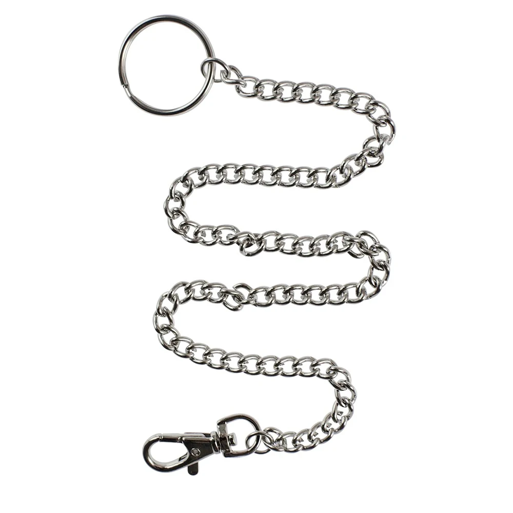 

New design shinny metal steel men jeans wallet chain for decoration
