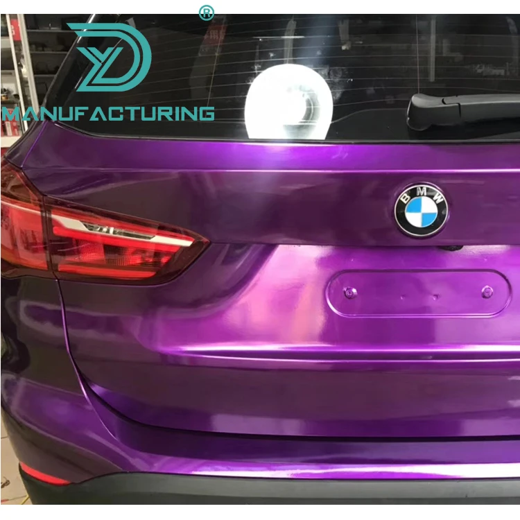 

Top Quality Purple Super Gloss Candy full Car Wrap Auto Vinyl