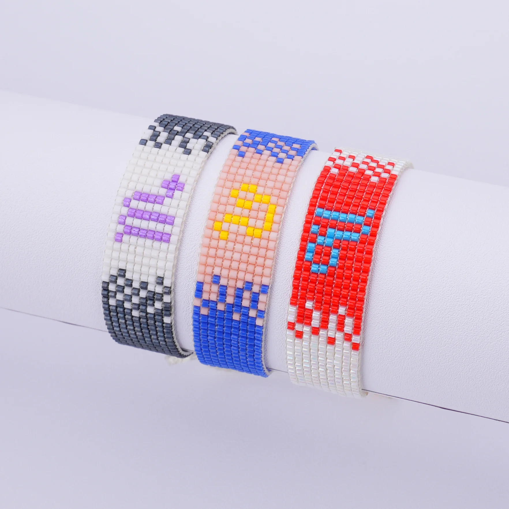 

Handmade Weaving Seed Bead Bracelets Women's Jewelry Adjustable Diy Zodiac Fashion Friendship Bracelets