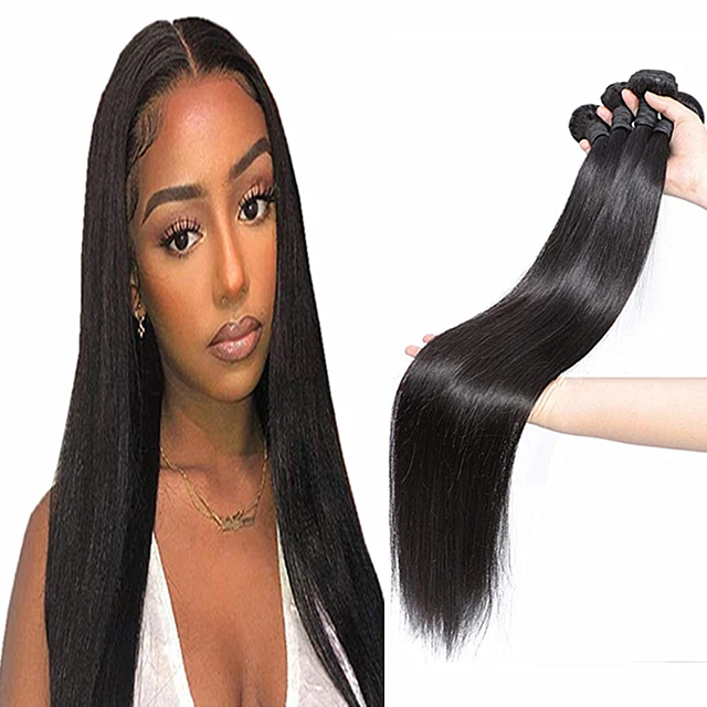 

Hot Selling Brazilian Hair Bundles Virgin Remy Brazilian Straight Wave Human Hair Weave Extension 100 Virgin Hair Wholesale