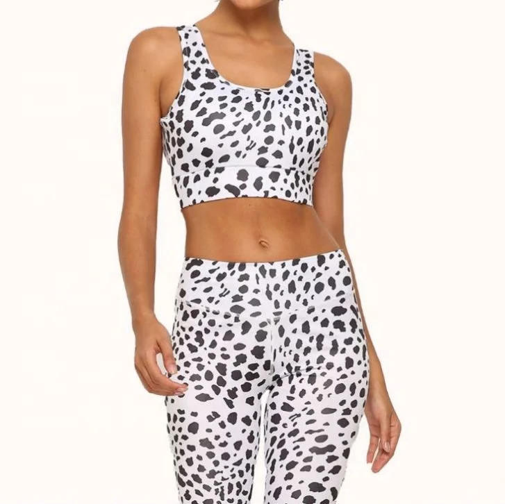 

VOOGUE Hot Sale Yoga Sets Spots Women Fitness Leggings, Picture shown