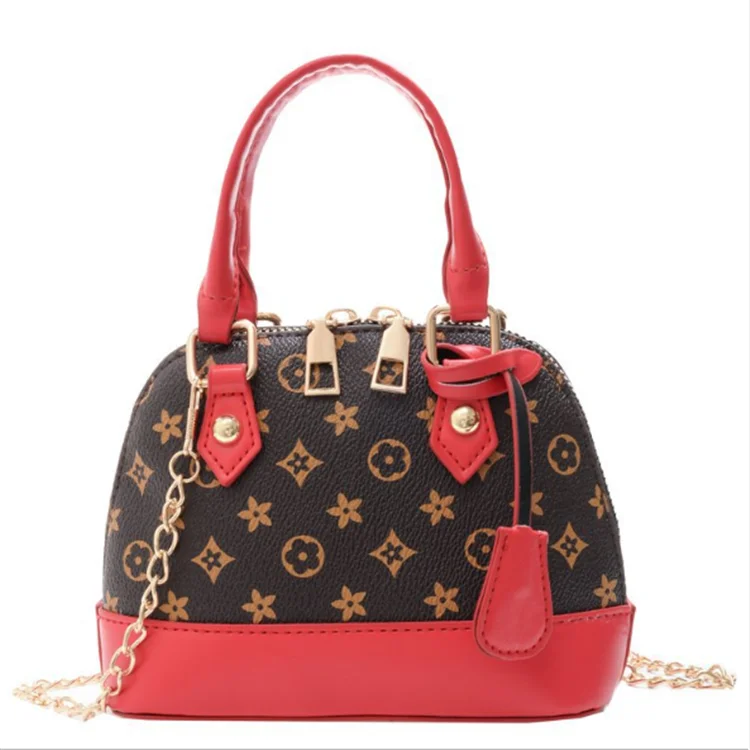 

Best selling children shell bag PU portable purse handbag