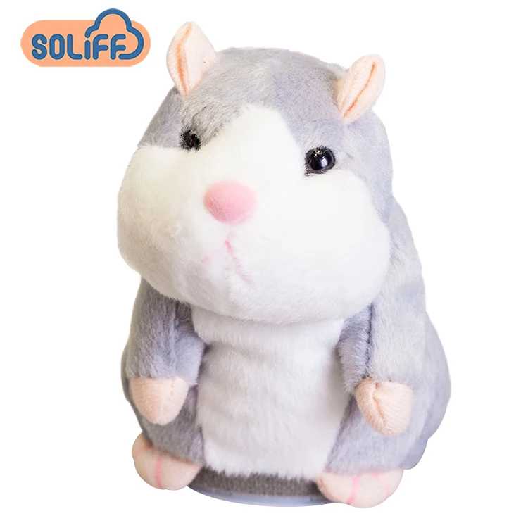

stuffed electric plush toys hamster talking singing toys