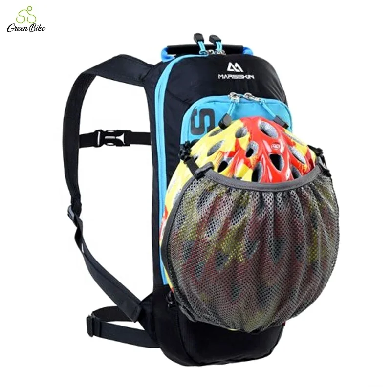 

Green Bike Outdoor Sports Bag Lightweight High Capacity Backpack Riding Waterproof Bicycle Backpacks, Red green blue black
