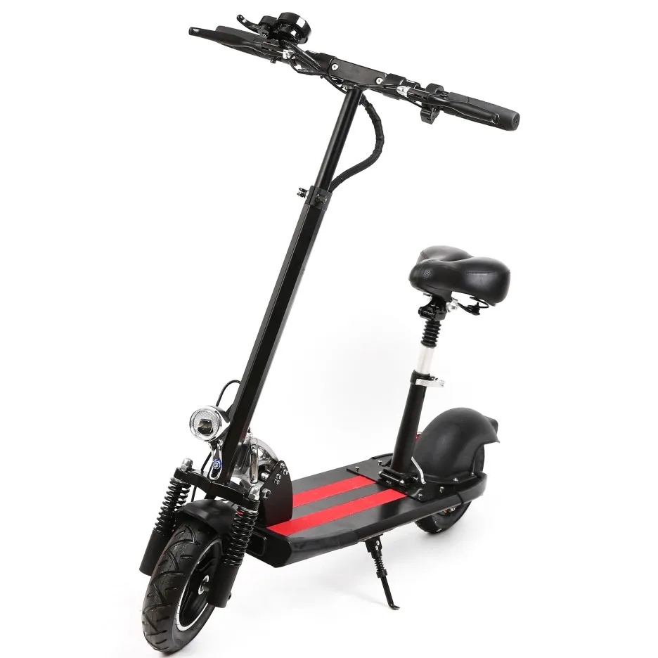 

Lithium Battery Portable 2 Wheels Electric Scooters From China For Hot Sale, Black