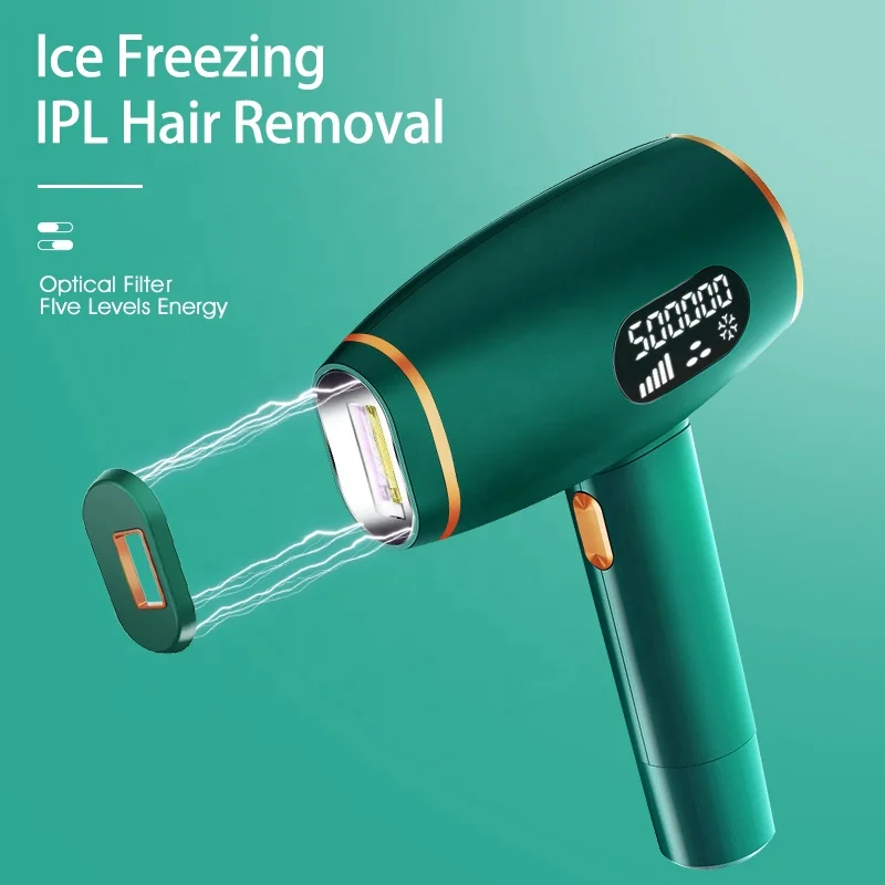 

Drop Shipping Laser Hair Removal, New IPL Machine Permanent Painless At Home Epilators Hair Removal Device