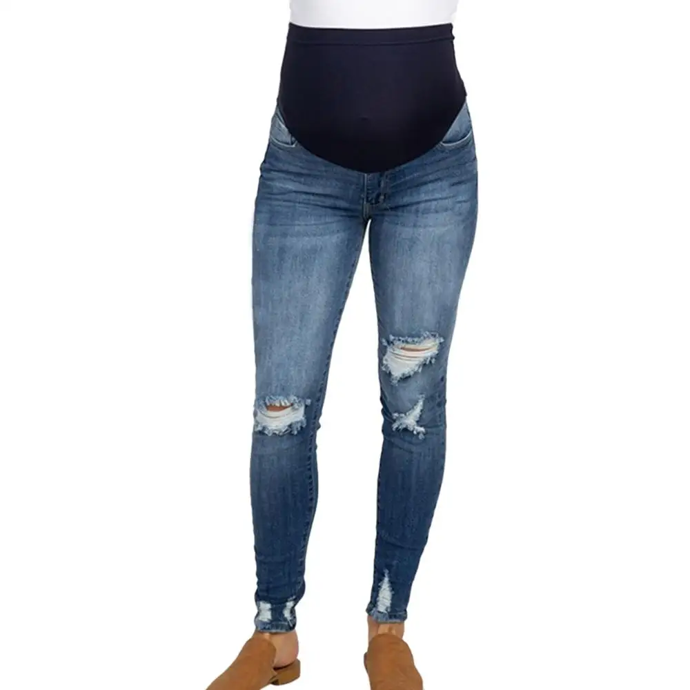 
Hot Selling Wholesale Pregnant Women Legging Women Maternity Pants High Waist Elastic Comfortable Long Casual Pants  (62392543867)